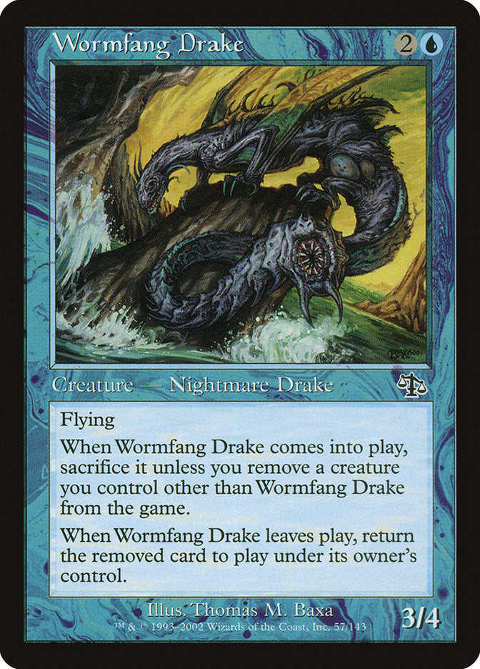 Wormfang Drake - Foil