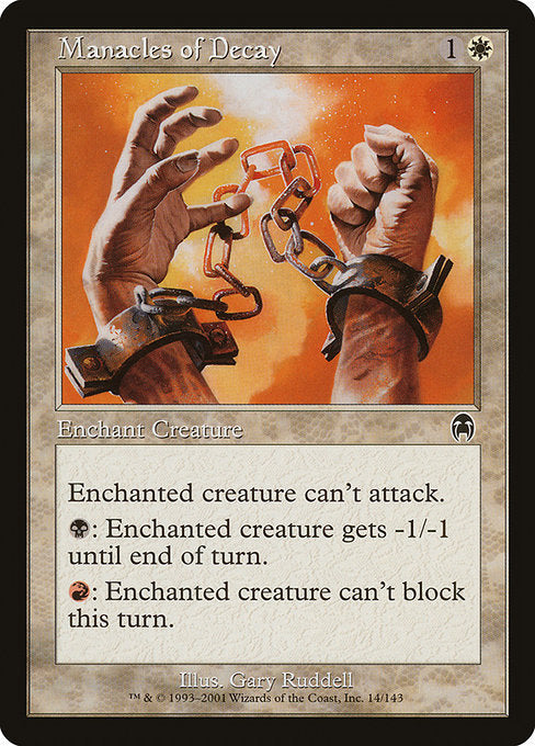 Manacles of Decay - Foil