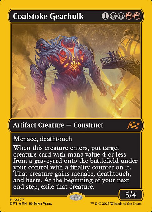 Coalstoke Gearhulk - First Place Foil