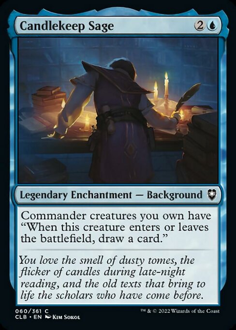 Candlekeep Sage - Foil