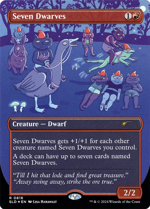 Seven Dwarves (816) - Foil