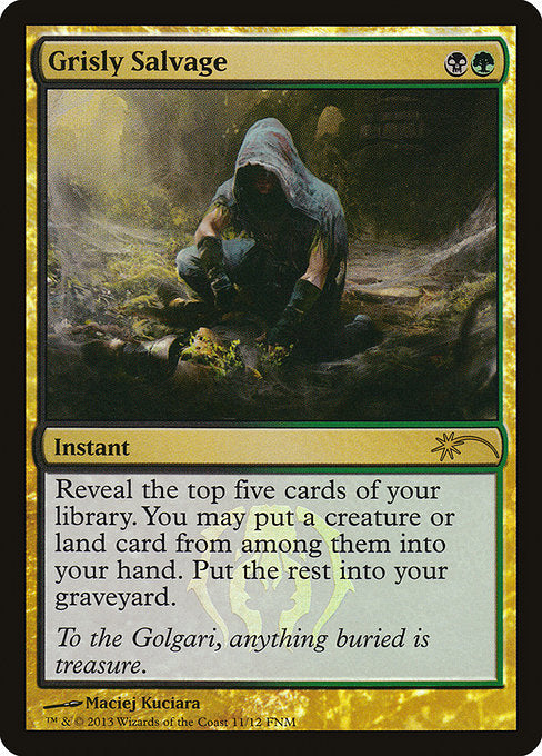 Grisly Salvage - Foil - FNM Promo