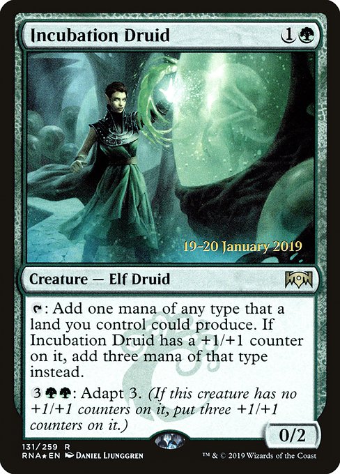 Incubation Druid - Foil - Prerelease Promo