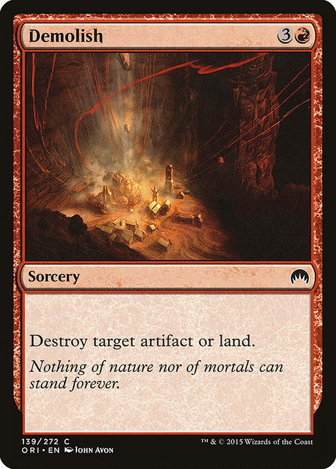 Demolish - Foil