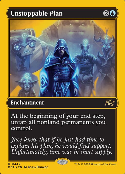 Unstoppable Plan - First Place Foil