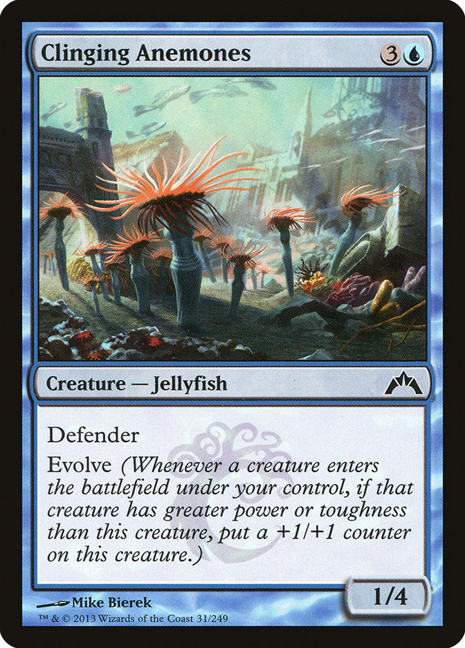 Clinging Anemones - Foil