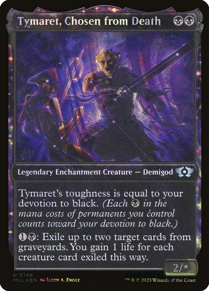 Tymaret, Chosen from Death - Halo Foil