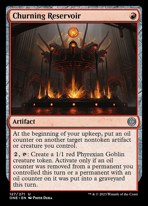 Churning Reservoir - Foil