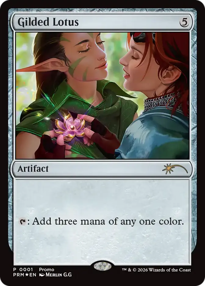 Gilded Lotus - Foil - Commander Party Promo