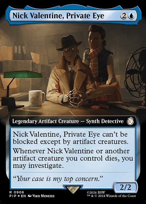 Nick Valentine, Private Eye - Surge Foil