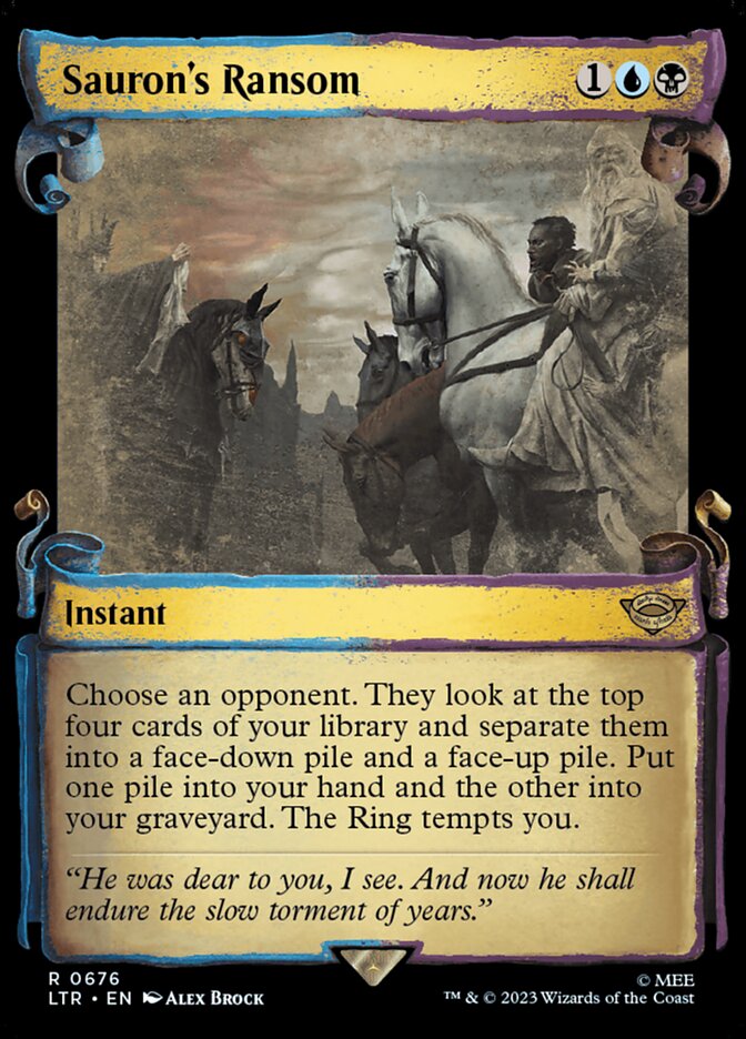 Sauron's Ransom - Silver Foil