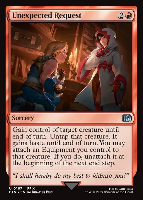 Unexpected Request - Foil