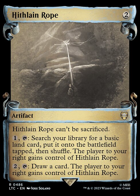 Hithlain Rope - Silver Foil