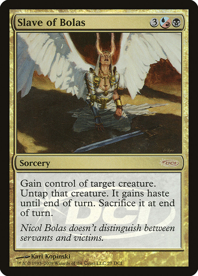 Slave of Bolas - Foil - WPN Promo
