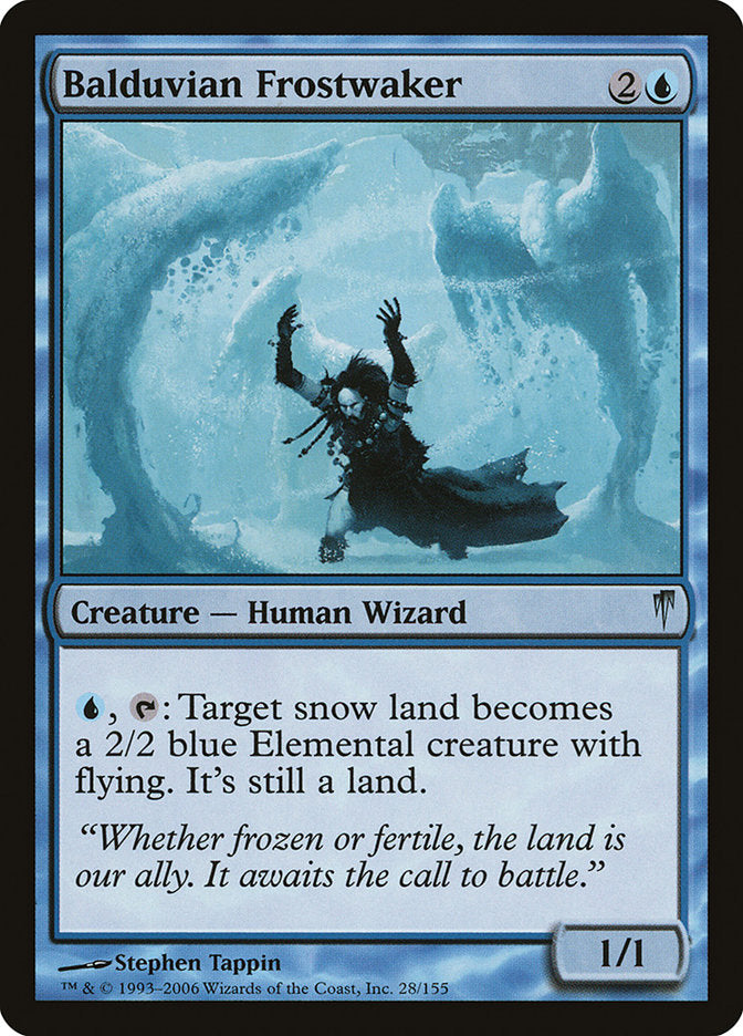 Balduvian Frostwaker - Foil