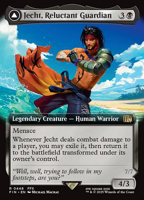 Jecht, Reluctant Guardian - Foil
