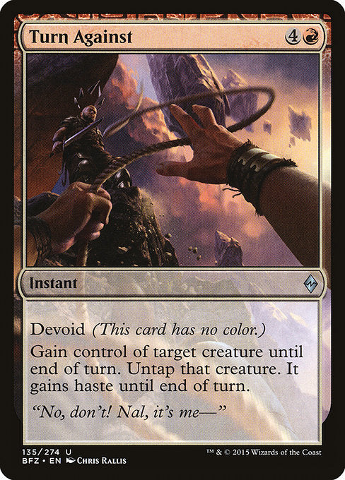 Turn Against - Foil