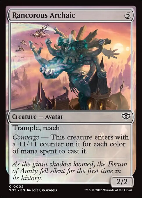 Rancorous Archaic - Foil