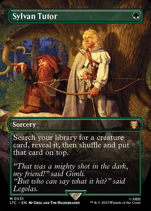 Sylvan Tutor - Silver Foil