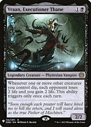 Vraan, Executioner Thane