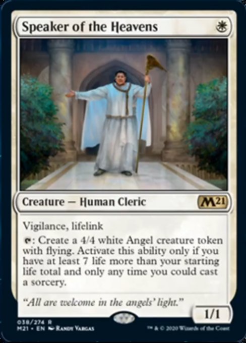 Speaker of the Heavens - Foil