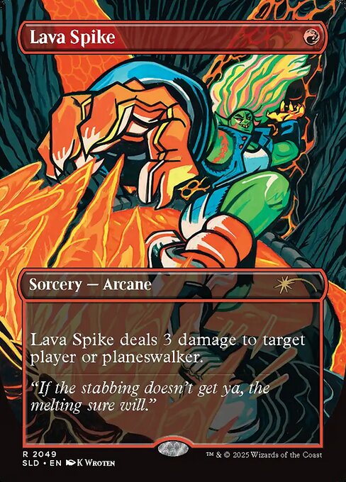 Lava Spike (2049) - Foil