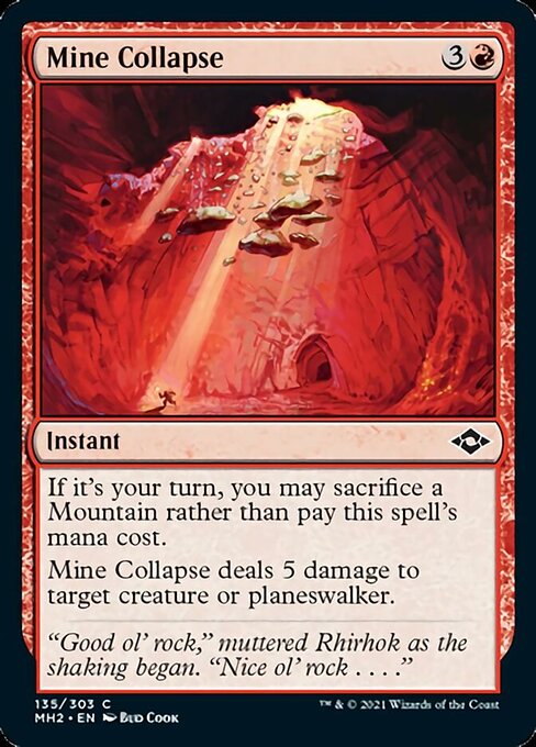 Mine Collapse - Foil