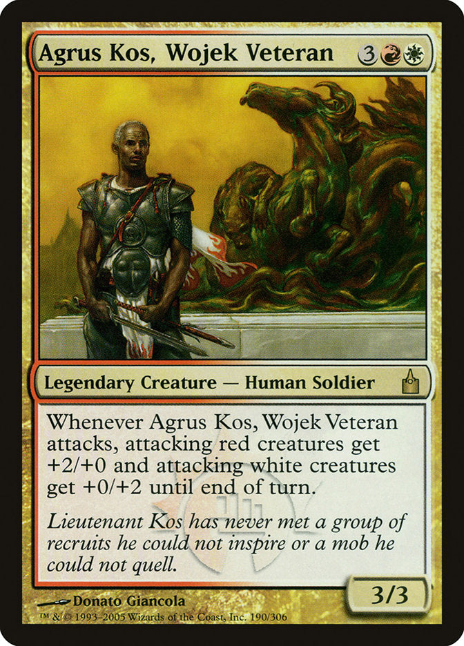 Agrus Kos, Wojek Veteran - Foil