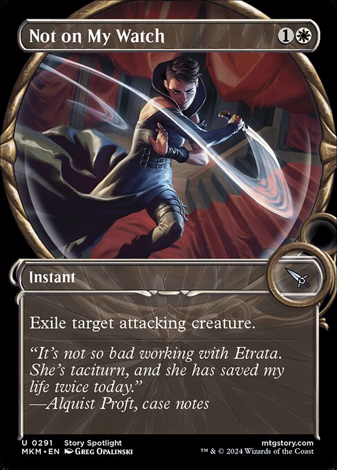 Not on My Watch - Foil