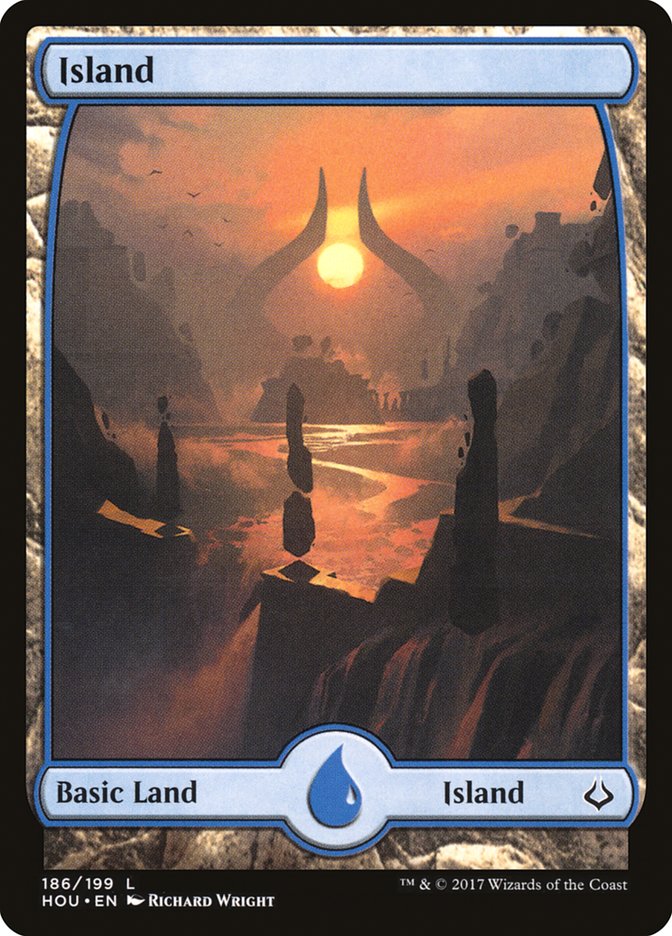 Island (186) - Full Art Foil
