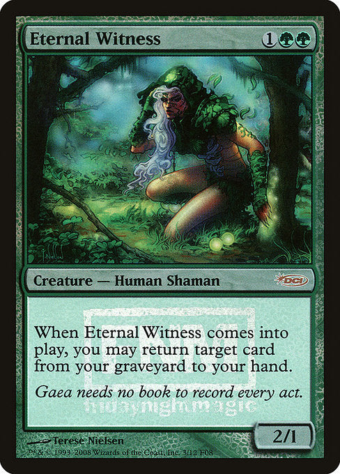 Eternal Witness - Foil - FNM Promo