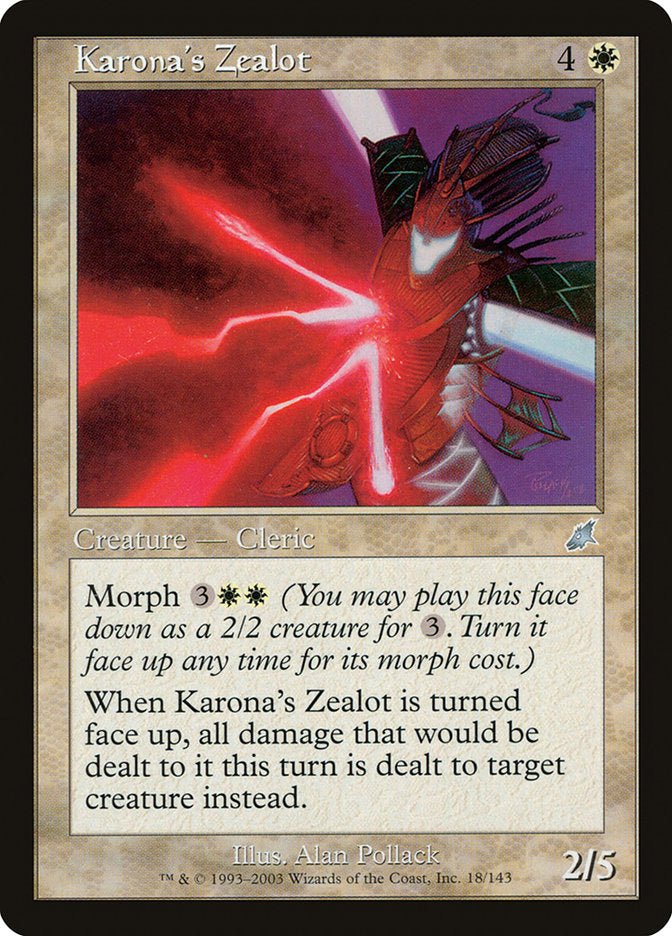 Karona's Zealot - Foil