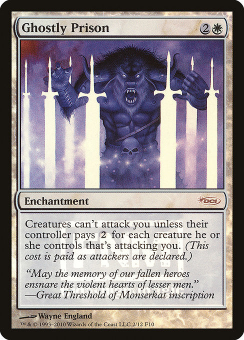 Ghostly Prison - Foil - FNM Promo