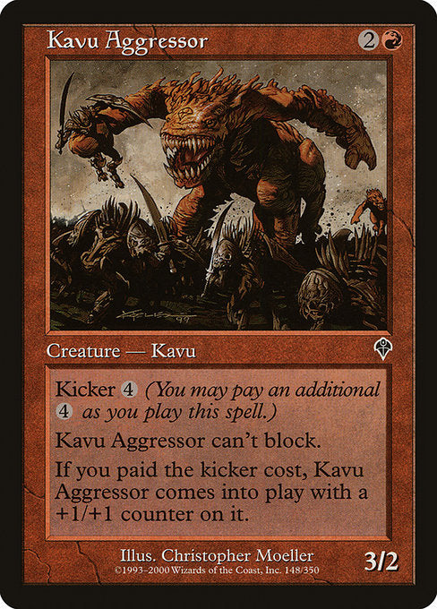 Kavu Aggressor - Foil
