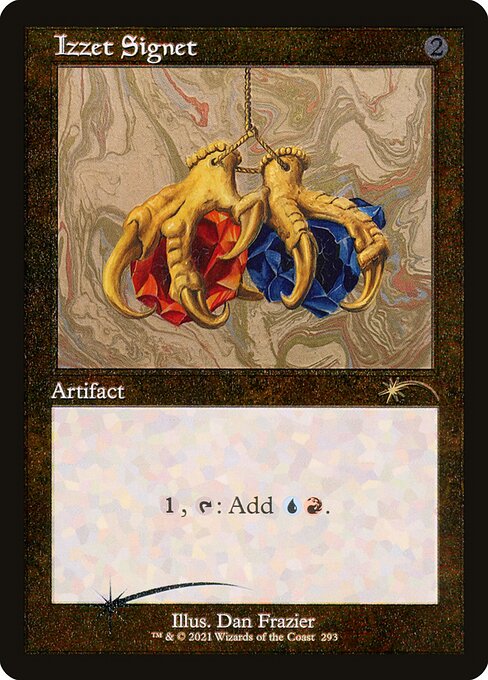 Izzet Signet - Foil Etched