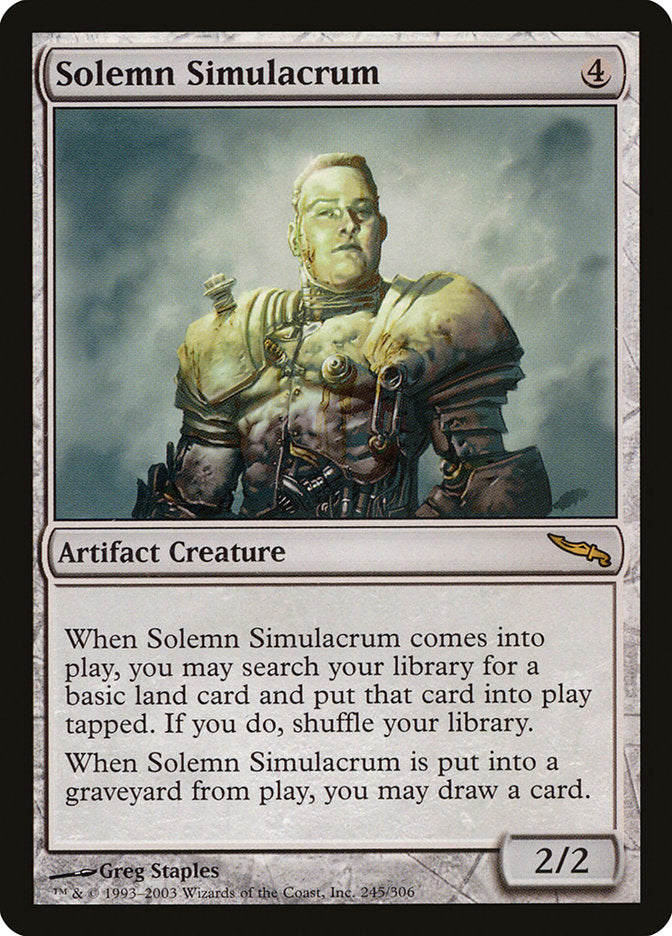 Solemn Simulacrum - Foil