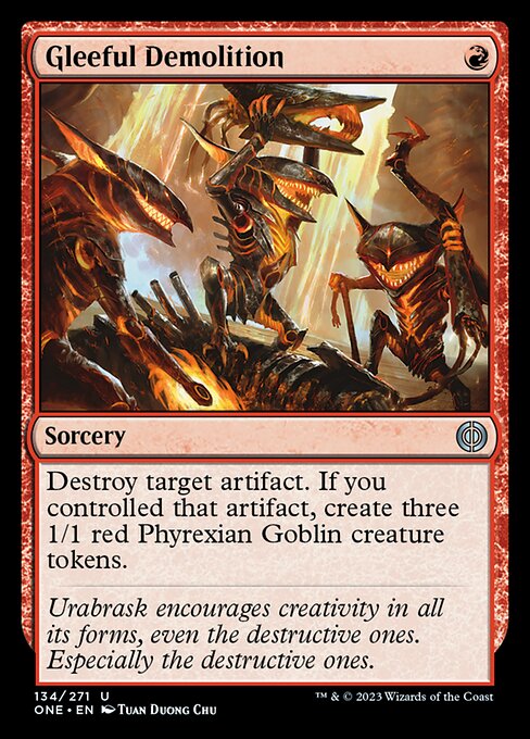 Gleeful Demolition - Foil