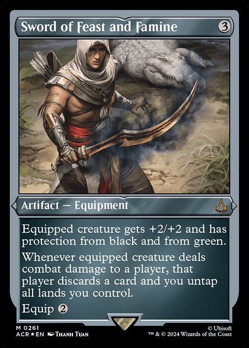 Sword of Feast and Famine - Foil-Etched