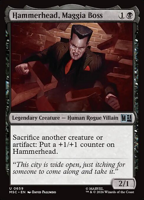 Hammerhead, Maggia Boss - Foil