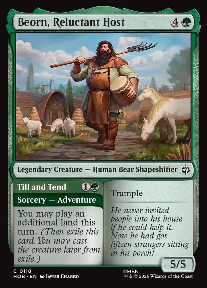 Beorn, Reluctant Host - Foil