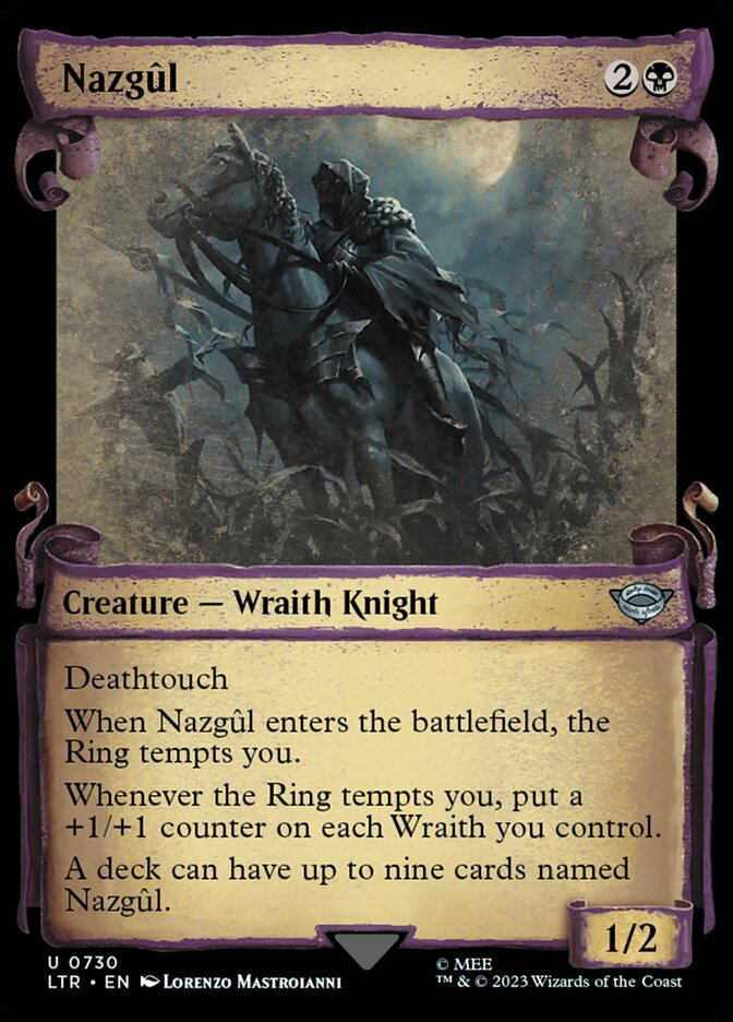 Nazgul (730) - Silver Foil