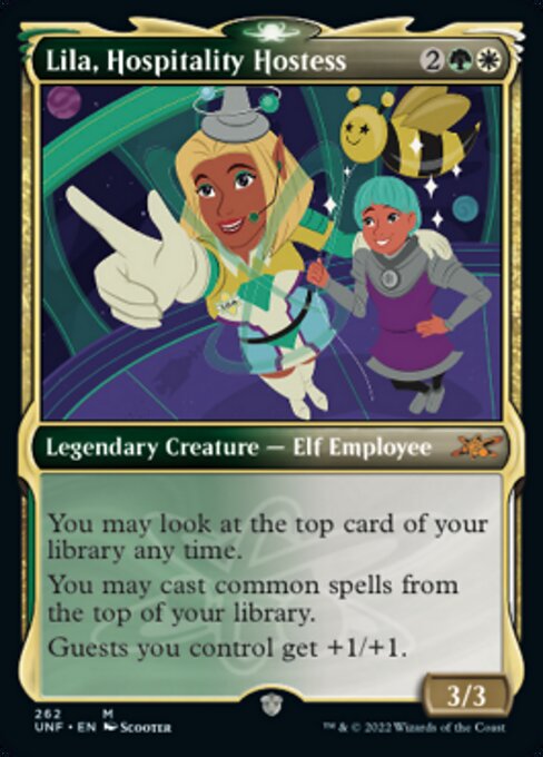 Lila, Hospitality Hostess - Foil