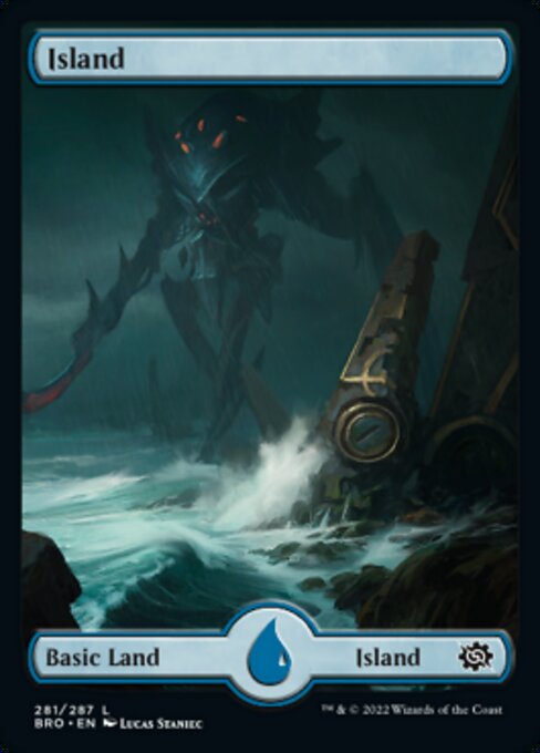 Island (281) - Full Art Foil