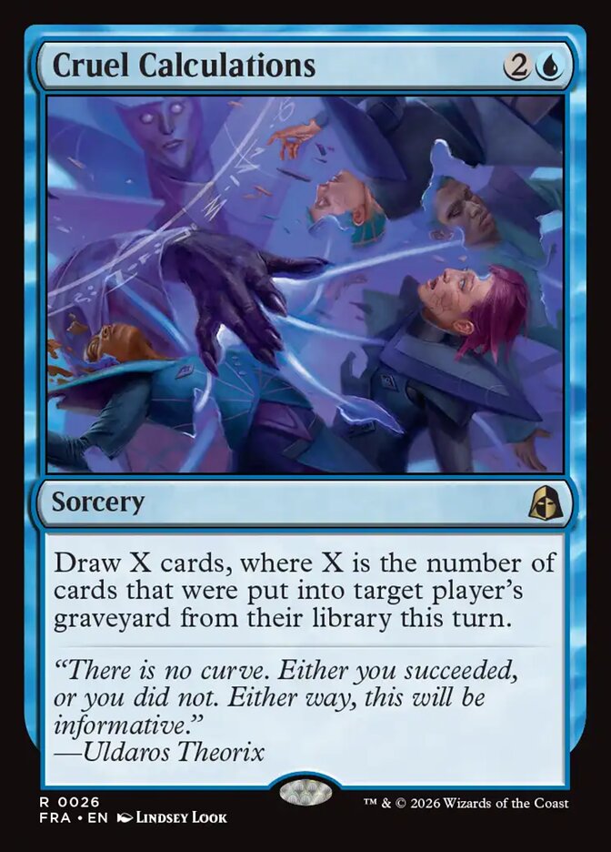 Cruel Calculations - Foil