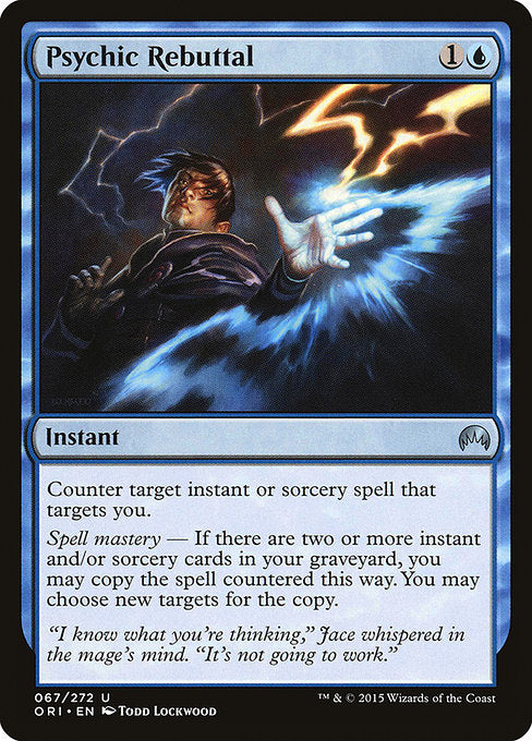 Psychic Rebuttal - Foil