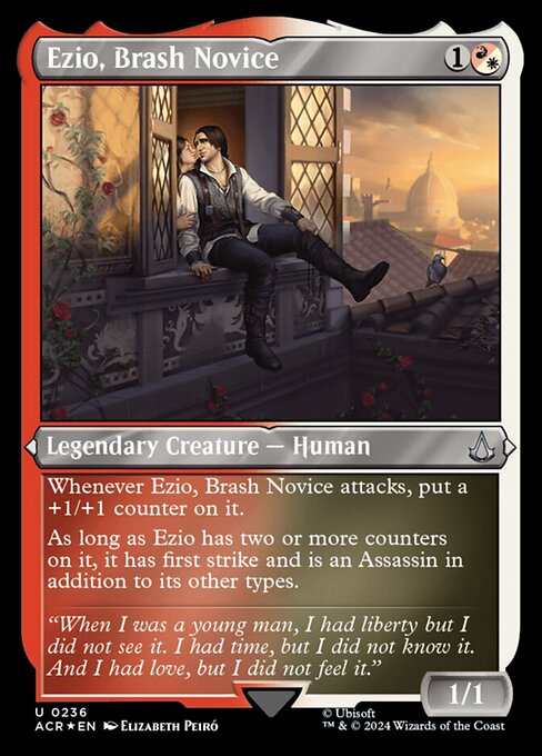 Ezio, Brash Novice - Foil-Etched