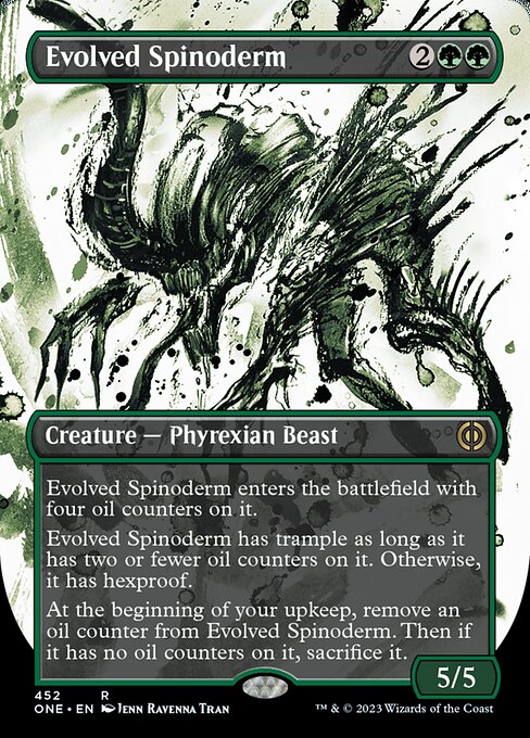 Evolved Spinoderm - Step-And-Compleat Foil