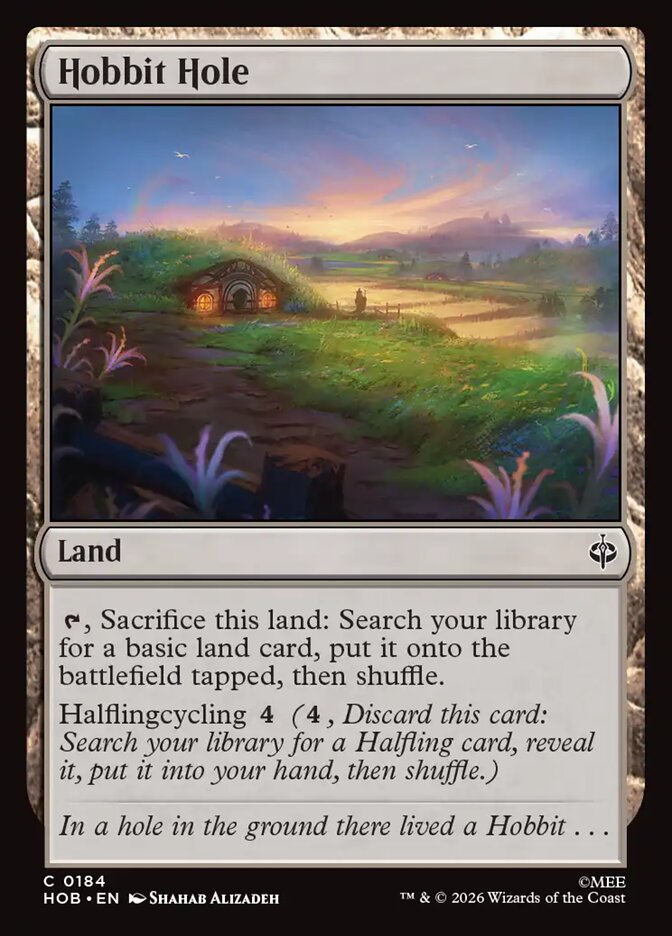 Hobbit Hole - Foil