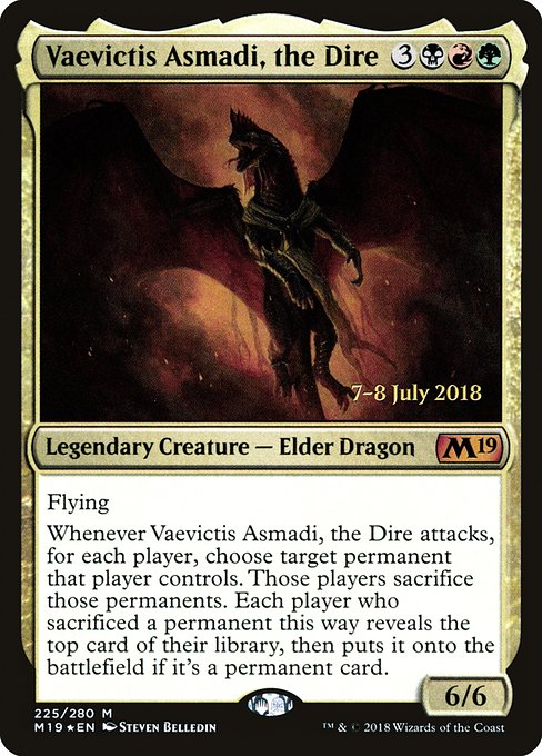 Vaevictis Asmadi, the Dire - Foil - Prerelease Promo
