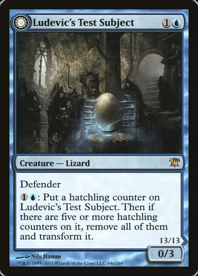 Ludevic's Test Subject // Ludevic's Abomination - Foil
